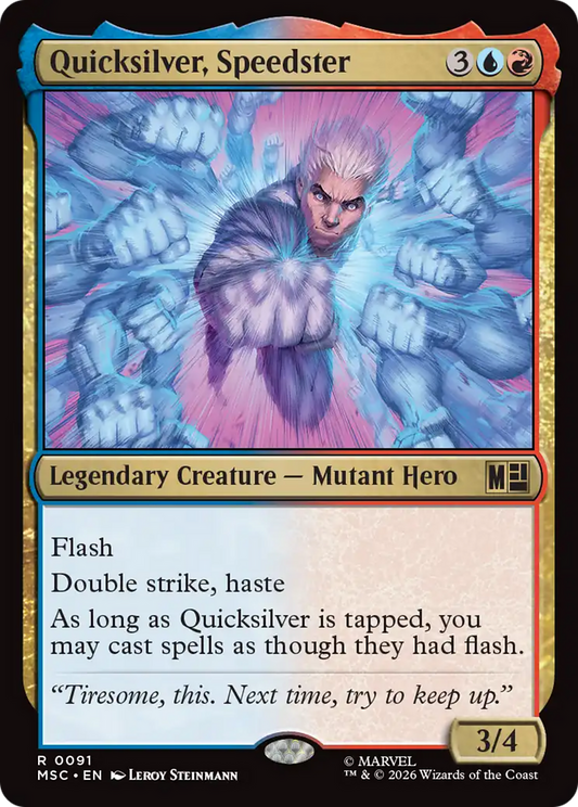Quicksilver, Speedster (MSC) #91 [EN/N]
