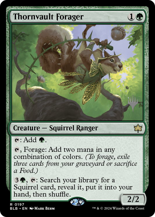 Thornvault Forager (PBLB) #197p [EN/N] s/o