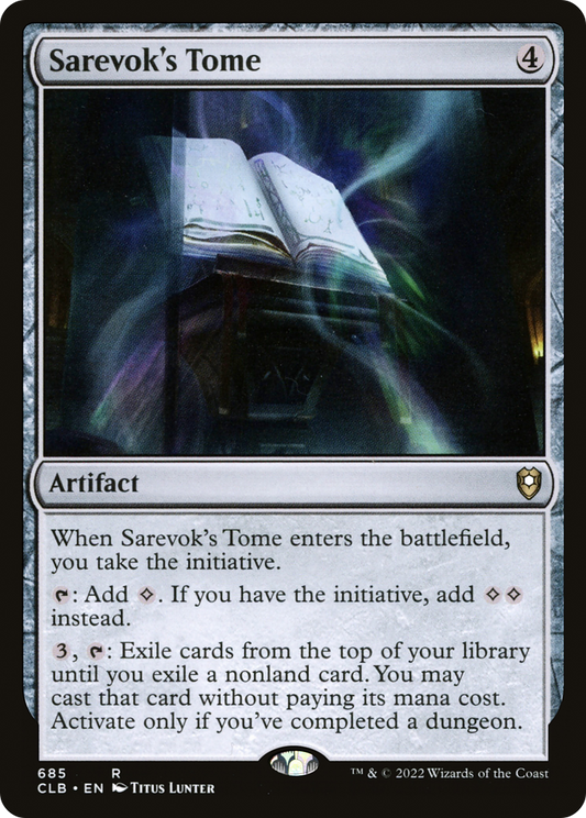 Sarevok's Tome (CLB) #685 [EN/N]