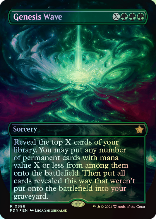 Genesis Wave - Mana Foil (FDN) #396 [EN/F] s/o