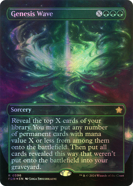 Genesis Wave - Mana Foil (FDN) #396 [EN/F] s/o
