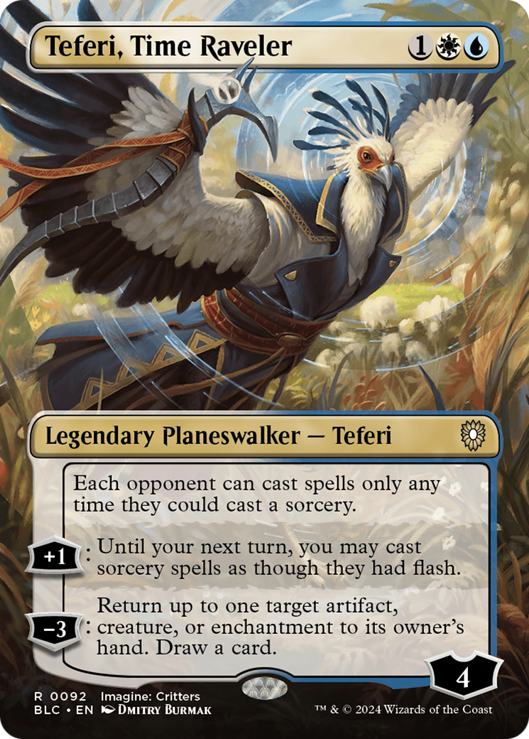 Teferi, Time Raveler (BLC) #92 [EN/N] s/o