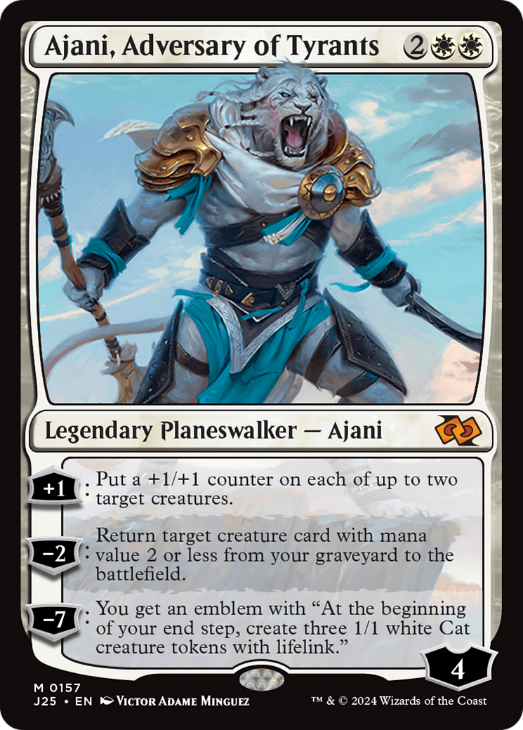 Ajani, Adversary of Tyrants (J25) #157 [EN/N]