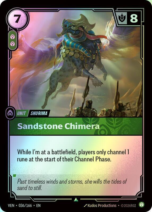 Sandstone Chimera (VEN) #036 [EN/F]