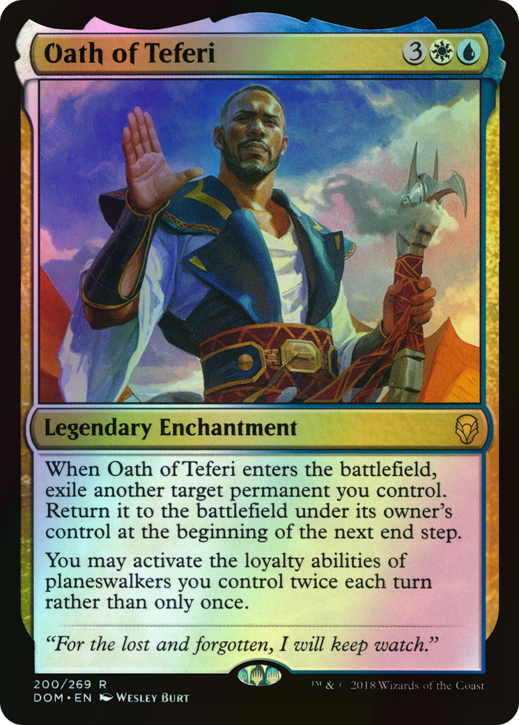 Oath of Teferi (DOM) #200 [EN/F] s/o