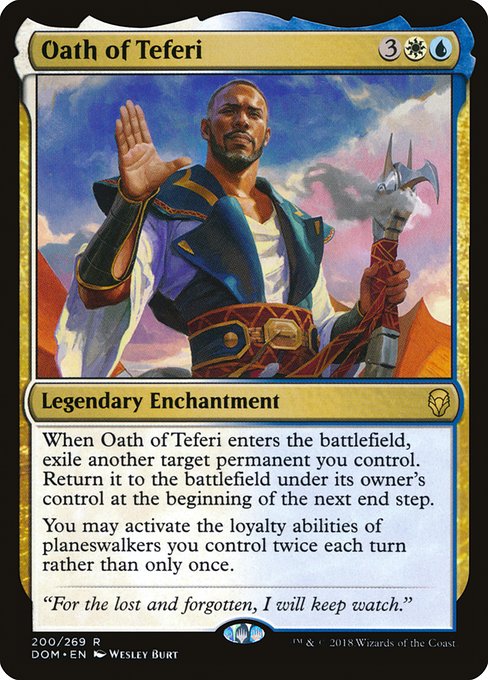 Oath of Teferi (DOM) #200 [EN/N] s/o
