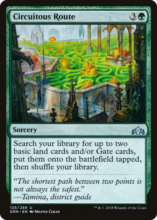 Circuitous Route (GRN) #125 [EN/N] s/o