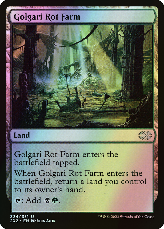 Golgari Rot Farm (2X2) #324 [EN/F] s/o