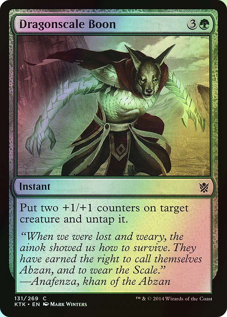 Dragonscale Boon (KTK) #131 [EN/F]
