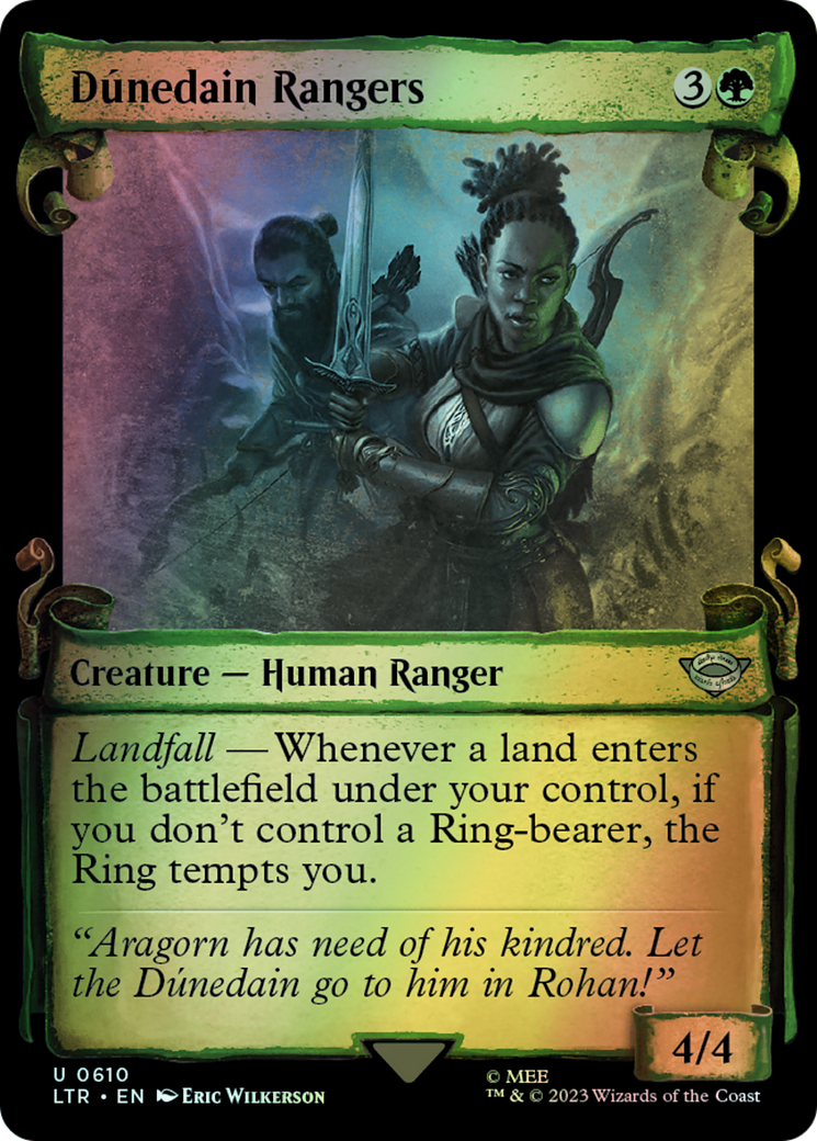 Dúnedain Rangers - Silver Foil (LTR) #610 [EN/F]