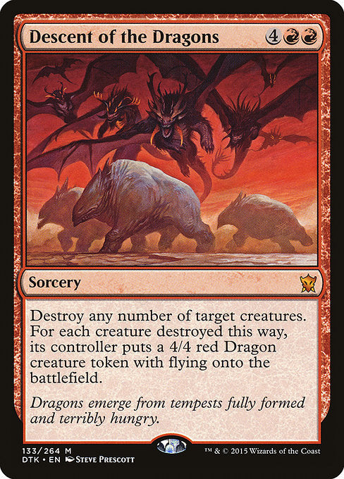 Descent of the Dragons (DTK) #133 [EN/N] s/o
