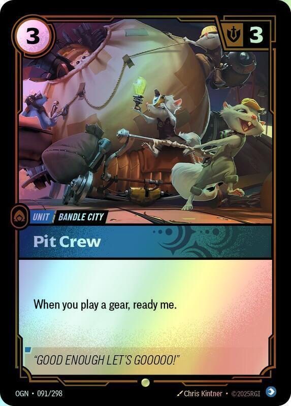 Pit Crew (OGN) #091 [EN/F]