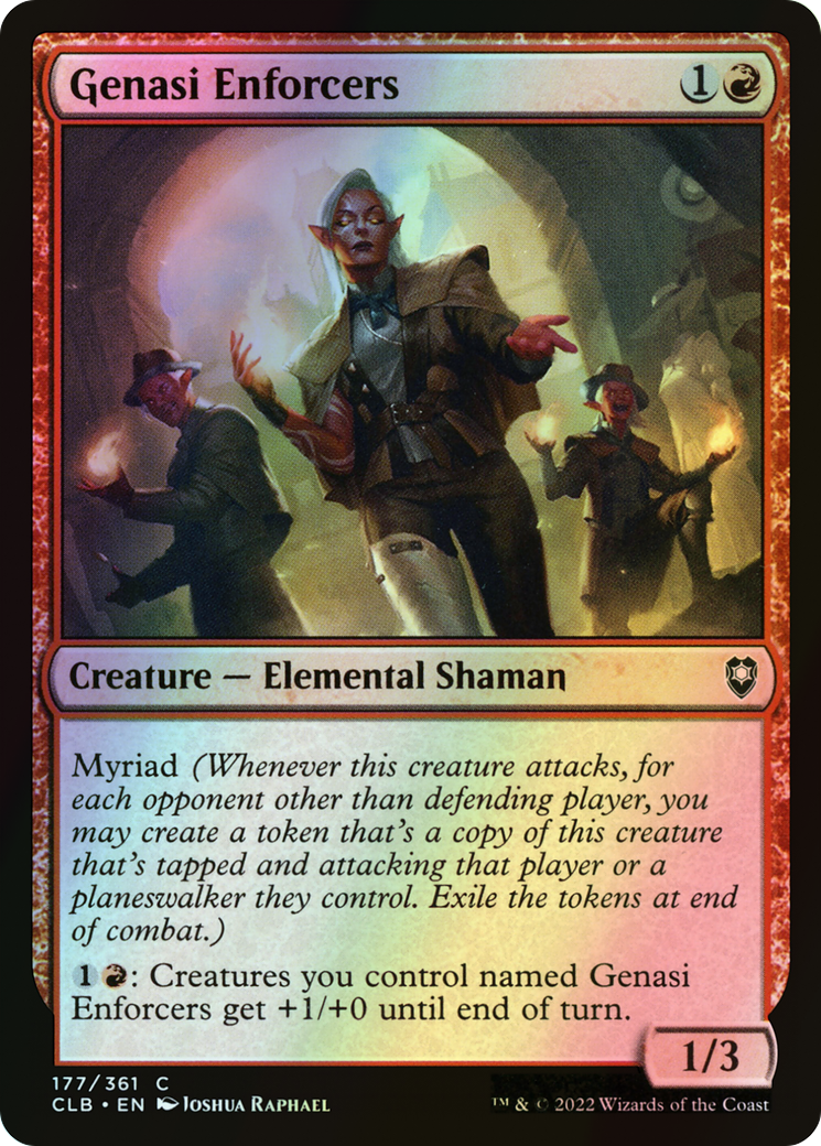 Genasi Enforcers (CLB) #177 [EN/F]
