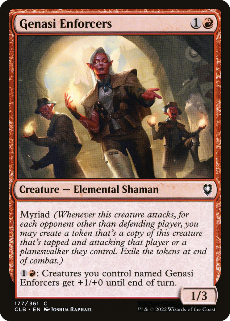 Genasi Enforcers (CLB) #177 [EN/N]