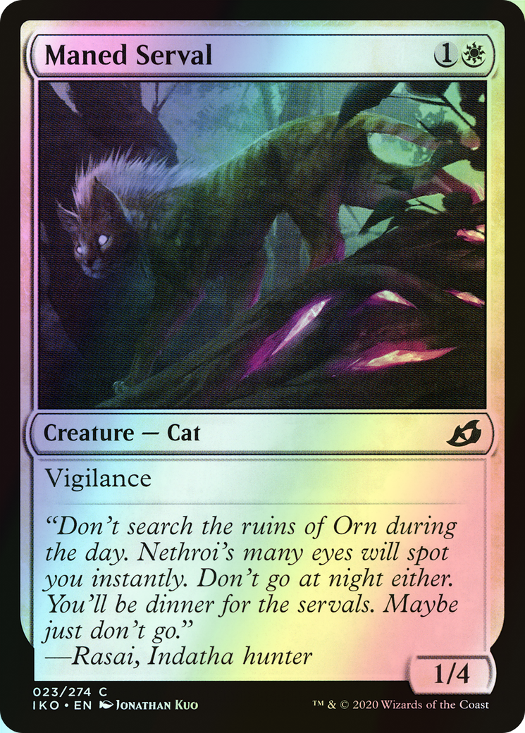 Maned Serval (IKO) #23 [EN/F]