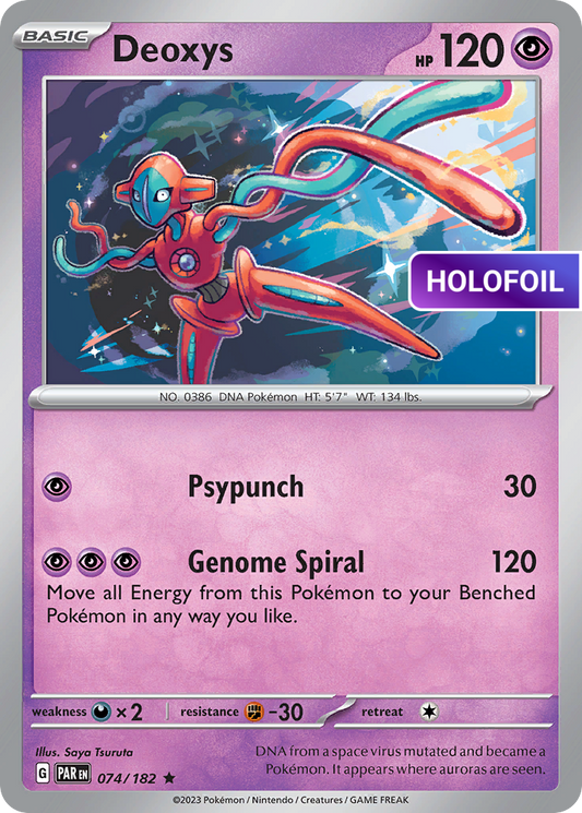 Deoxys (PAR) #074 [EN/H] s/o