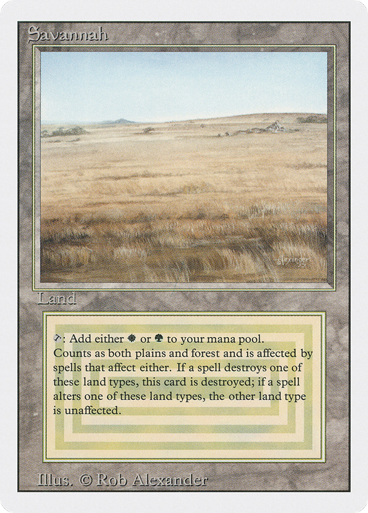 Savannah (3ED) #285 [EN/N] s/o