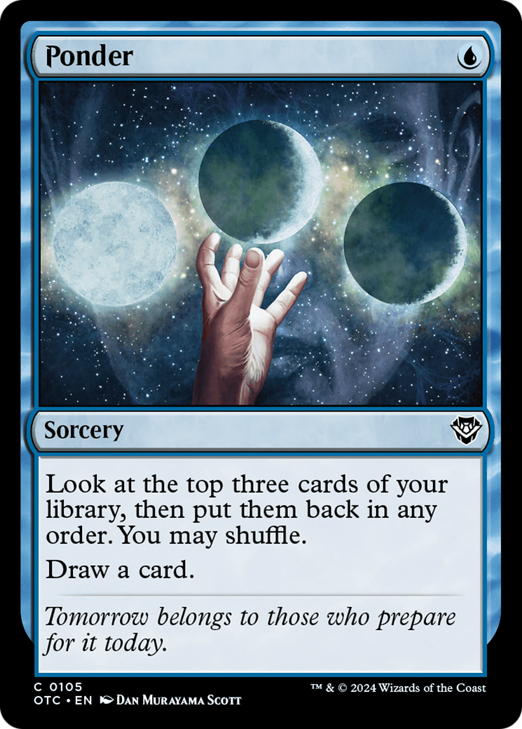 Ponder (OTC) #105 [EN/N] s/o