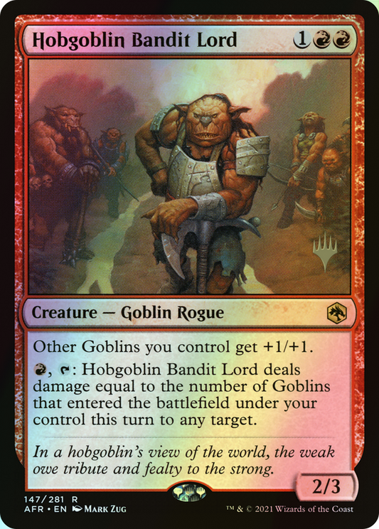 Hobgoblin Bandit Lord (PAFR) #147p [EN/F]