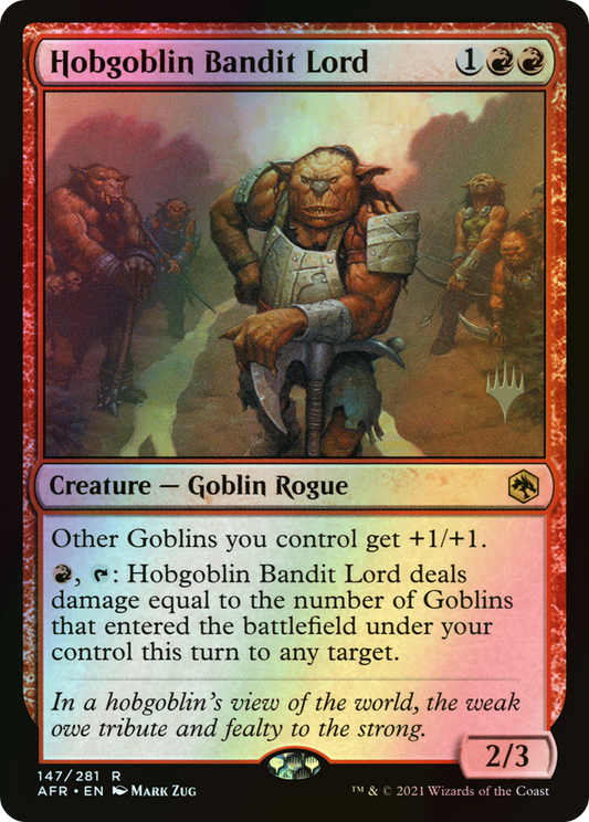 Hobgoblin Bandit Lord (PAFR) #147p [EN/F] s/o