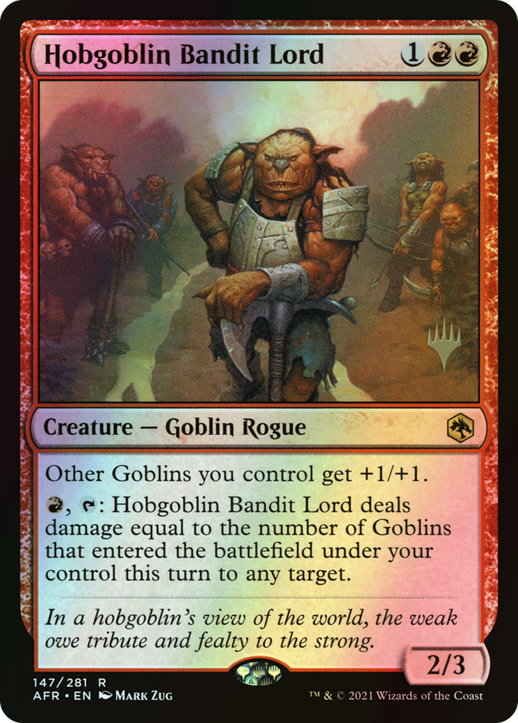 Hobgoblin Bandit Lord (PAFR) #147p [EN/F] s/o