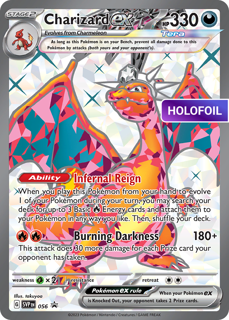 Charizard ex - 056 (SVP) #056 [EN/H] s/o