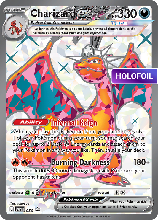 Charizard ex - 056 (SVP) #056 [EN/H] s/o