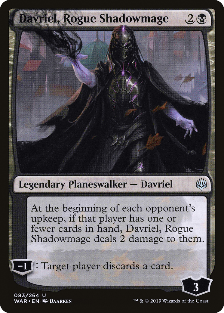 Davriel, Rogue Shadowmage (WAR) #83 [EN/N]