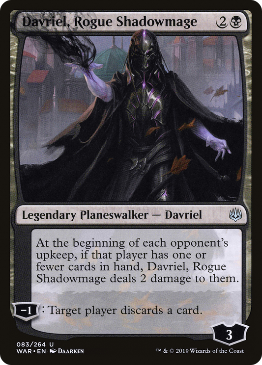 Davriel, Rogue Shadowmage (WAR) #83 [EN/N]