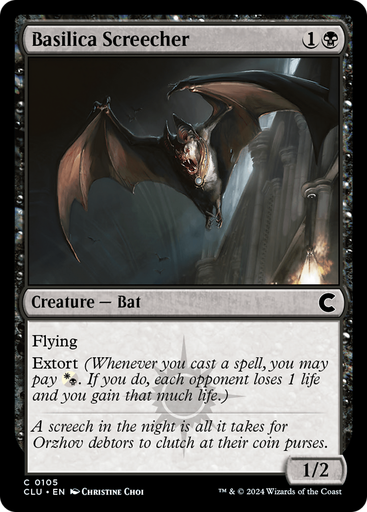 Basilica Screecher (CLU) #105 [EN/N] s/o