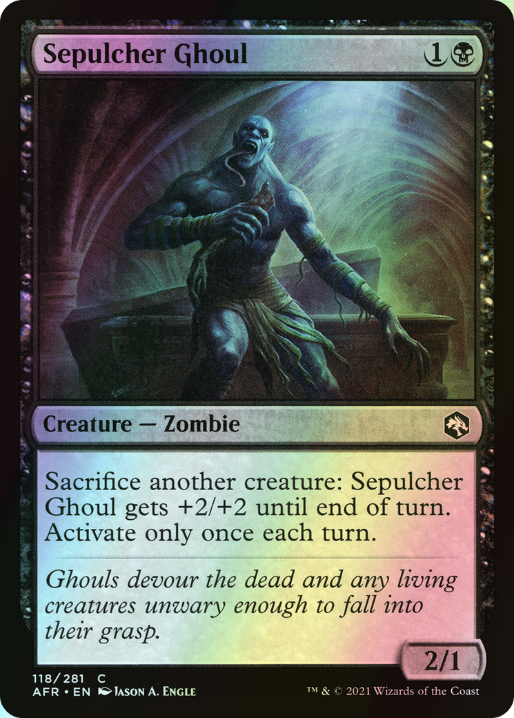 Sepulcher Ghoul (AFR) #118 [EN/F]