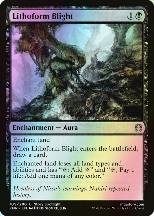 Lithoform Blight (ZNR) #109 [EN/F]