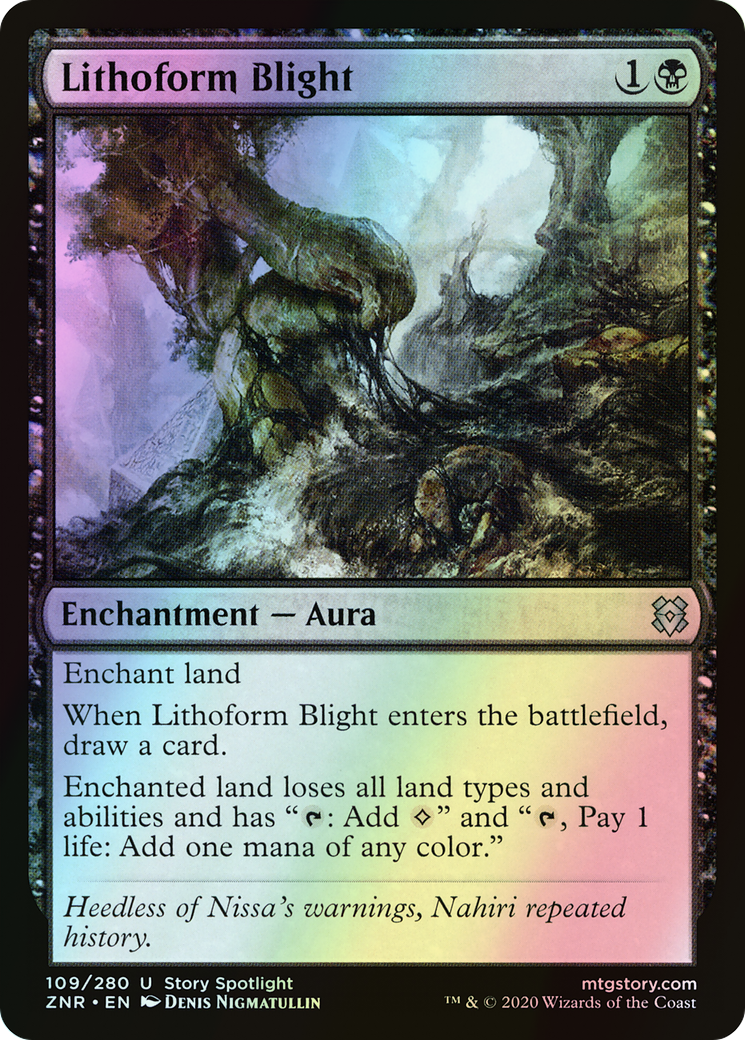 Lithoform Blight (ZNR) #109 [EN/F]