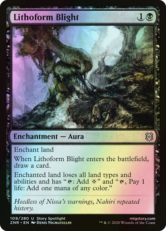 Lithoform Blight (ZNR) #109 [EN/F]