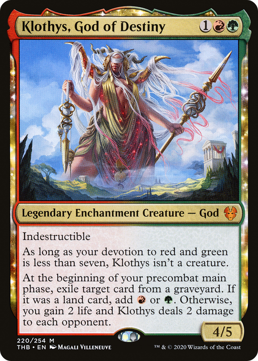 Klothys, God of Destiny (THB) #220 [EN/N]