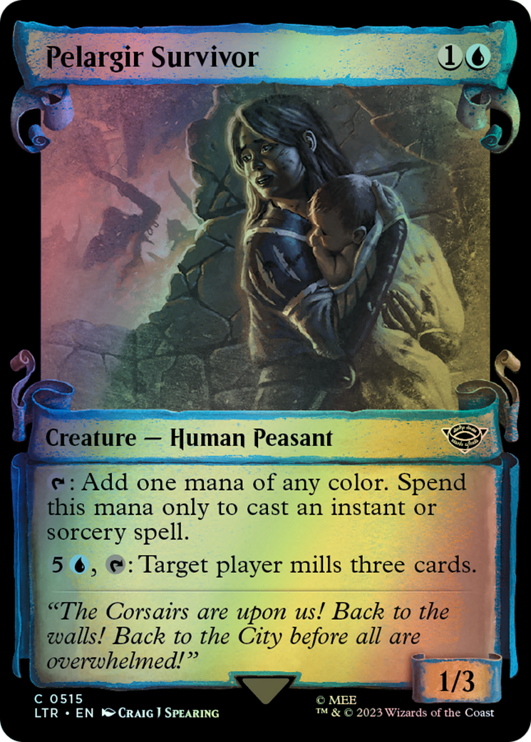 Pelargir Survivor - Silver Foil (LTR) #515 [EN/F]