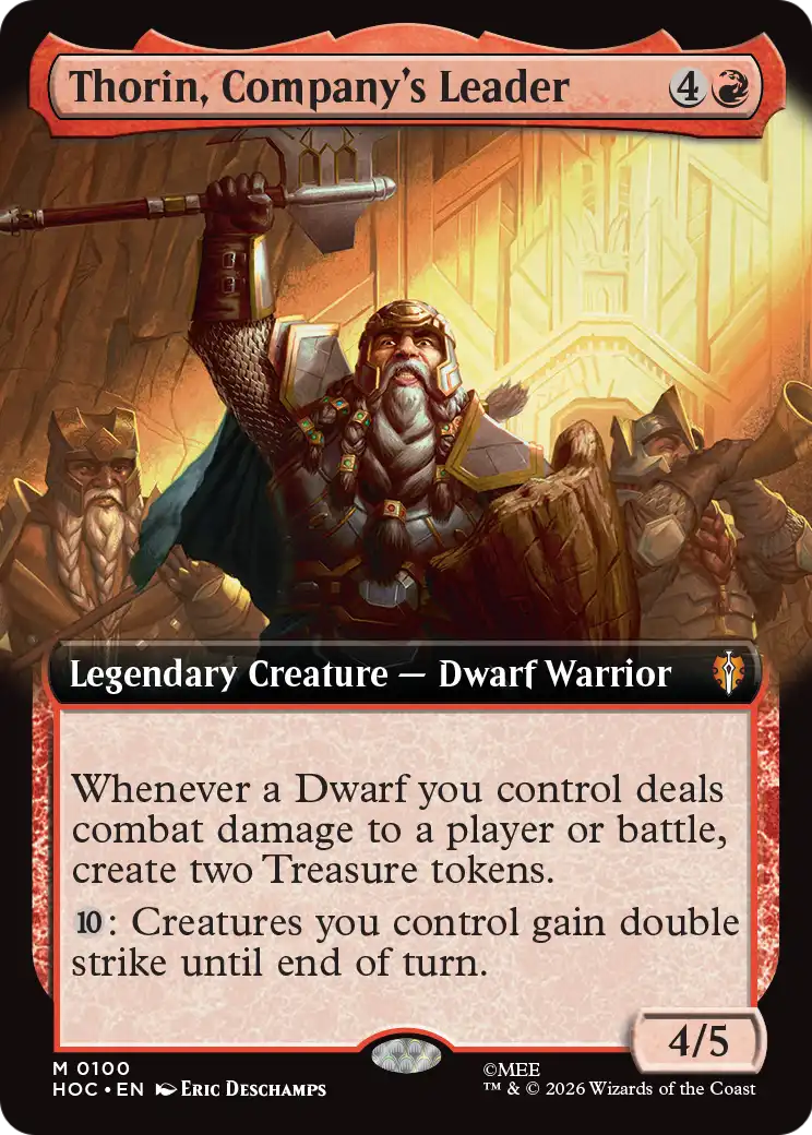 Thorin, Company's Leader (HOC) #100 [EN/N]