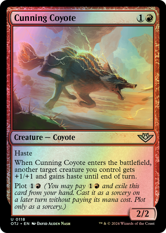 Cunning Coyote (OTJ) #118 [EN/F]