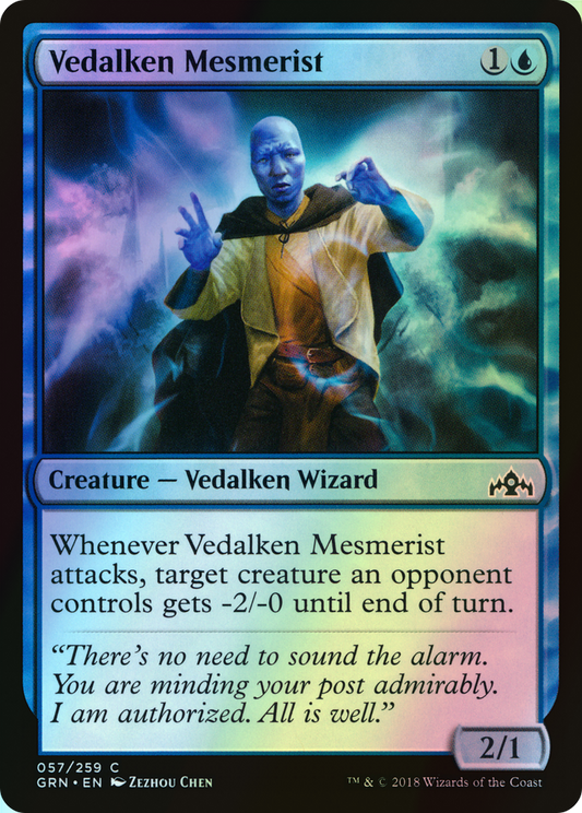 Vedalken Mesmerist (GRN) #57 [EN/F]