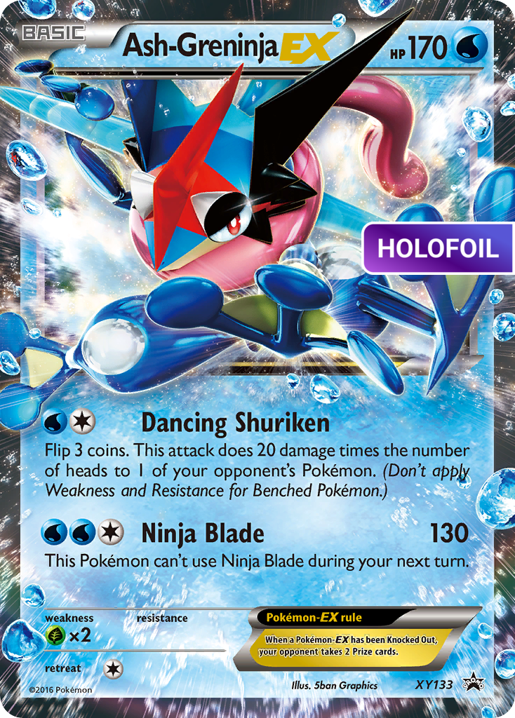 Ash-Greninja-EX (PR-XY) #XY133 [EN/H]
