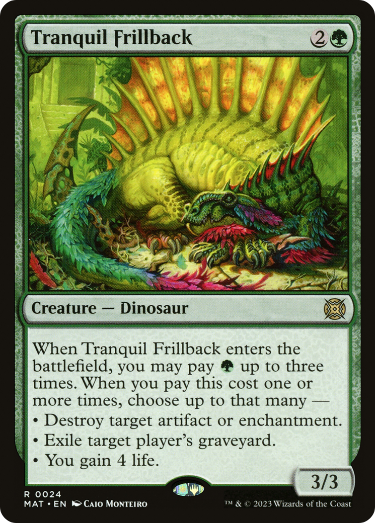 Tranquil Frillback (MAT) #24 [EN/N]