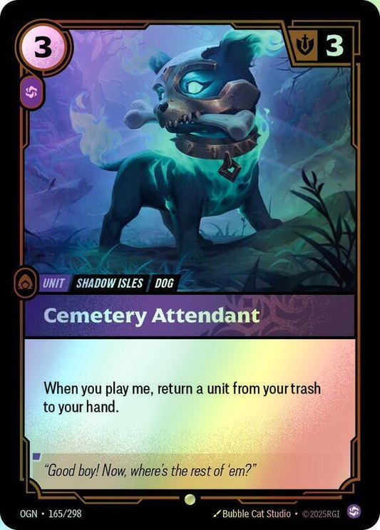 Cemetery Attendant (OGN) #165 [EN/F]