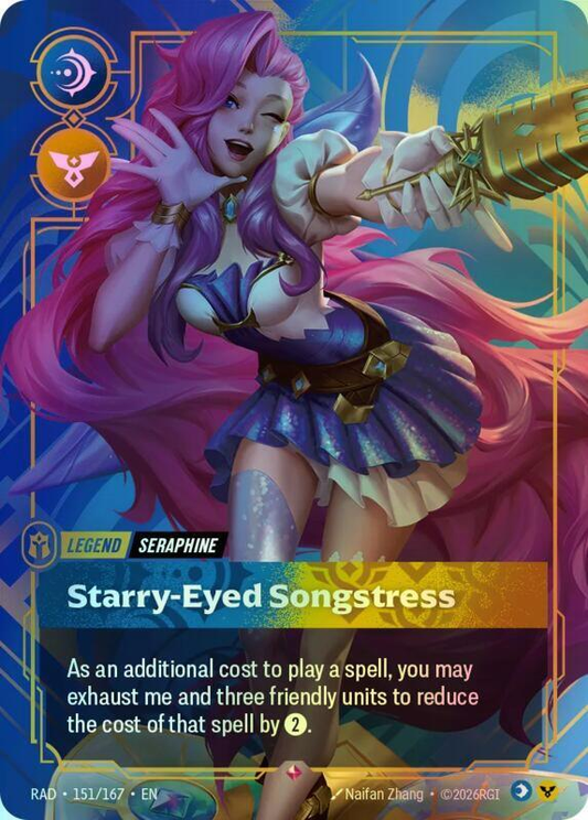 Seraphine, Starry-Eyed Songstress (RAD) #151 [EN/F]