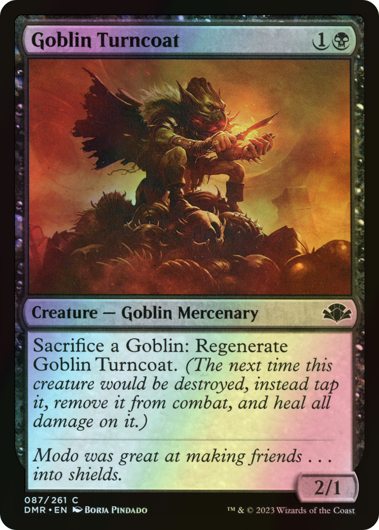 Goblin Turncoat (DMR) #87 [EN/F]