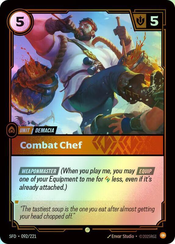 Combat Chef (SFD) #092 [EN/F]
