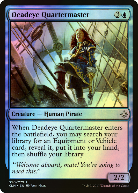 Deadeye Quartermaster (XLN) #50 [EN/F]