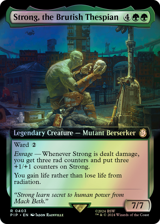 Strong, the Brutish Thespian (PIP) #403 [EN/F]