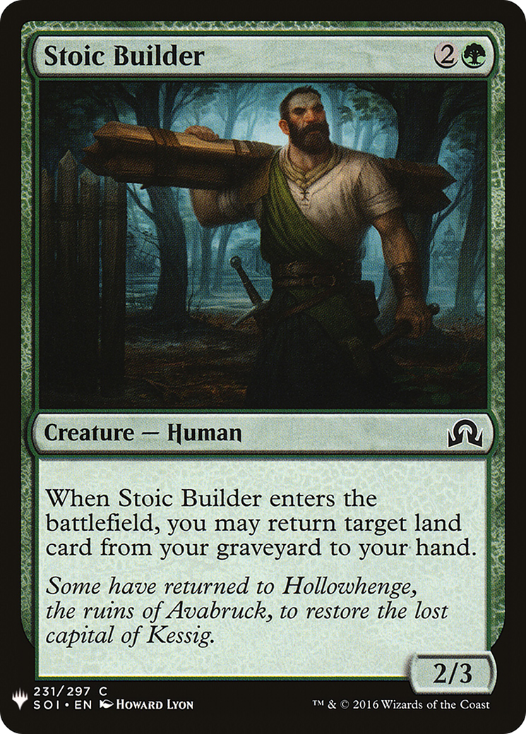 Stoic Builder (PLST) #SOI-231 [EN/N]