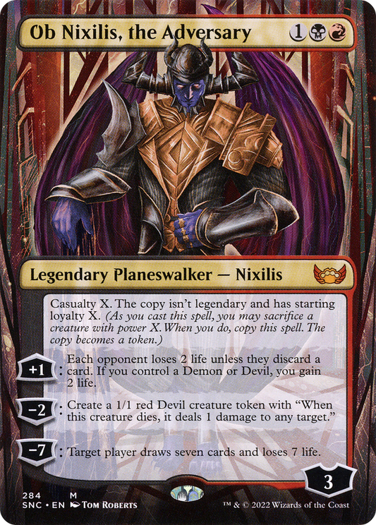 Ob Nixilis, the Adversary (SNC) #284 [EN/N]