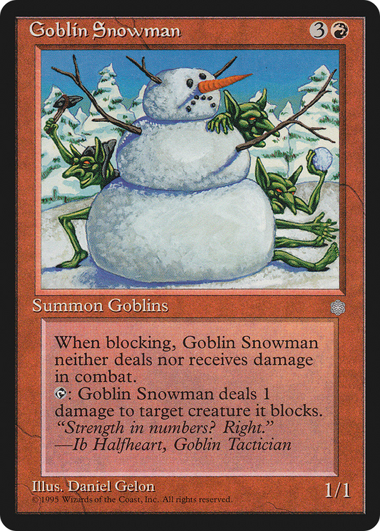 Goblin Snowman (ICE) #191 [EN/N]